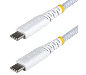 StarTech 1 m bílý / Nabíjecí kabel / USB-C / USB-C / 60W PD / odolný