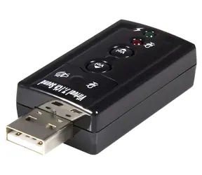 StarTech USB zvukový adaptér / Externí zvuková karta / 7.1 kanálů / USB / C-Media CM108