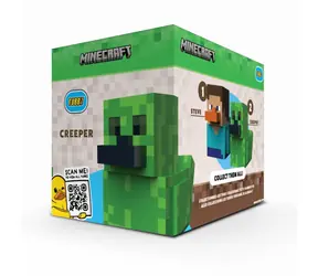 NUMSKULL TUBBZ kachnička Minecraft Creeper 9 cm / Sběratelská figurka / Licencovaný merch