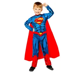 AMSCAN Dětský kostým Superman / 6-8 let (116-128 cm)