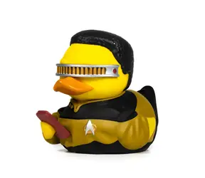 NUMSKULL Sběratelská kachnička TUBBZ Star Trek - Geordi La Forge / Cosplay figurka / cca 9 cm / licenční merch
