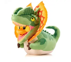 NUMSKULL TUBBZ kachnička plyšová Jurský park Dilophosaurus / Sběratelská figurka / plyš / 20 cm