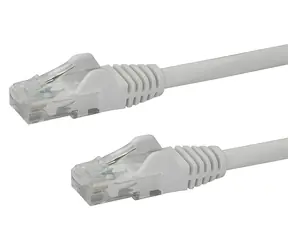 StarTech 7 m bílý / Patch kabel / CAT6 UTP / RJ-45 / PoE