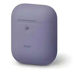 Elago AirPods 2 Silicone Case levandulově šedá / Silikonové pouzdro / pro Apple AirPods 2