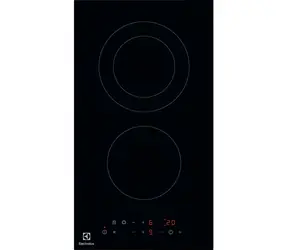 Electrolux LHR3233CK černá / Sklokeramická varná deska / 2 plotny / Domino / Dotykové ovládání