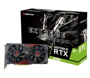 Biostar GeForce RTX 3060 12G / Grafická karta / 1777 MHz / 12GB GDDR6 / 192-bit / 1x HDMI + 3x DP