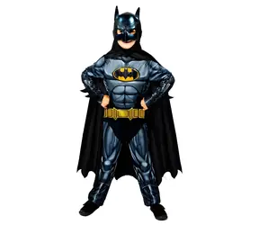 AMSCAN Dětský kostým Batman 8-10 let (128-140 cm) / Kostým a plášť s maskou
