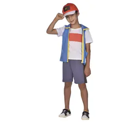Amscan Dětský kostým Pokémon Ash / 6-8 let