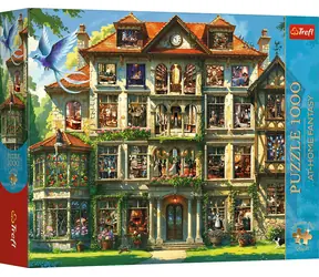 TREFL Puzzle Premium Plus At-home Fantasy: Sídlo plné tajemství / 1000 dílků / 68,3 x 48 cm / věk 12+