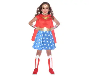Amscan Dětský kostým Wonder Woman / Kostým / 8-10 let (128-140 cm)