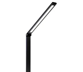 Platinet PDL888B černá / LED lampička / 10 W / 500 lm / 3000-6000 K / dotykové ovládání / Qi bezdrátové nabíjení / USB-C