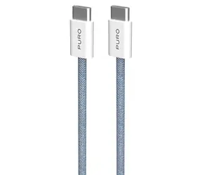 Puro Fabrik FABK4 blue lagon / Kabel USB-C (M) - USB-C (M) / 1,5 m / 60 W
