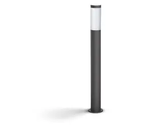 Philips Utrecht antracitová / Venkovní sloupkové svítidlo / E27 20W / bez zdroje / 80 cm / IP44