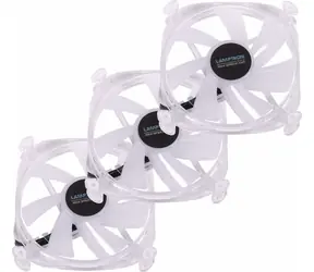 Lamptron Icecloud+ ARGB 120 transparentní / Ventilátor / 120 mm / ARGB / PWM / 3-pack