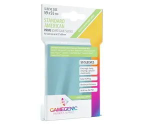 GAMEGENIC Obaly na karty PRIME / Standard American / 59 x 91 mm / 50 ks