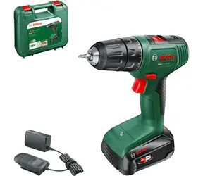 BOSCH EasyDrill 18V-40 / Aku vrtací šroubovák / 18V / 1630 ot/min / 40 Nm / 2.0 Ah