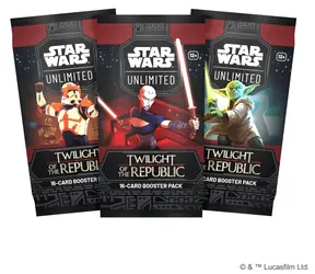Star Wars: Unlimited Booster Soumrak republiky / 10 karet / sběratelská karetní hra / anglicky