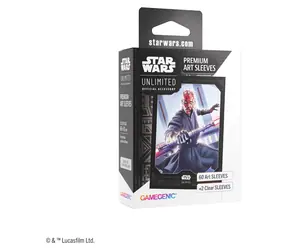 GAMEGENIC Obaly na karty SWU: Darth Maul / Prémiové / 60+2 ks / 66 x 92 mm / Polypropylen