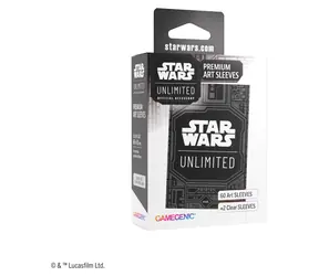 GAMEGENIC Obaly na karty SWU Unlimited Pattern / 66x92 mm / 60+2 ks / Polypropylen