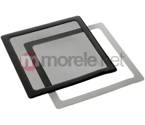 DEMCiflex 120 mm černá / Prachový filtr / Magnetický / Čtvercový