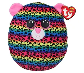 TY Squishy Dotty leopard vícebarevný / 22 cm
