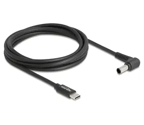 Delock / Nabíjecí kabel pro notebook / USB-C - Sony 6 x 4,3 mm / 1,5 m / 20 V / černá