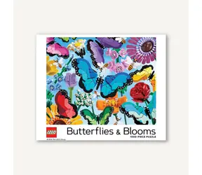 CHRONICLE BOOKS Puzzle LEGO Motýli a květiny / 1000 dílků
