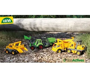 LENA ECO Aktivní přívěs zelená / od 2 let