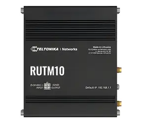 Teltonika RUTM10 / Router industriální / LAN & Wi-Fi / 802.11ac / 867Mbps / (2.4 GHz & 5 GHz)