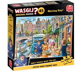 JUMBO Puzzle Wasgij Original 45: Stěhování! / 1000 dílků / od 15 let