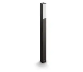 Philips Stratosphere LED 2x4,5W antracitová / Venkovní sloupkové svítidlo / 1000 lm / 4000K / IP44 / 77 cm