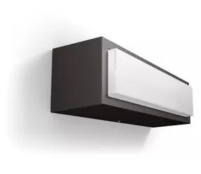 Philips Stratosphere 4,5W antracit / Venkovní nástěnné svítidlo / LED / 500lm / 4000K / IP44