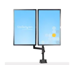 StarTech Stolní držák pro 2 monitory / Plně pohyblivé rameno / do 32" / nosnost 2x 8 kg