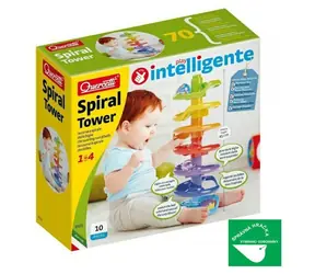 QUERCETTI Kuličková dráha Spiral Tower / od 1 roku