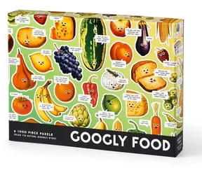 GALISON Puzzle Googly Food / 1000 dílků / od 3 let