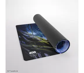 GAMEGENIC Herní podložka Star Wars: Unlimited - Dagobah / 610 x 350 mm / 2 mm / Přírodní kaučuk