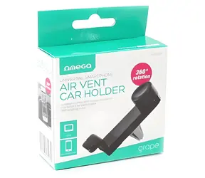 Omega Universal Smart Car Holder černá / Držák do auta / magnetický / do ventilace