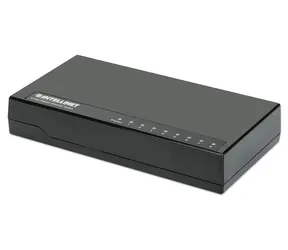 Intellinet Switch 8-port Gigabit Desktop černá / Switch / 8-port / 1000 Mbps