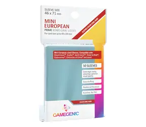 GAMEGENIC Obaly na karty PRIME / Mini European / 46 x 71 mm / 50 ks