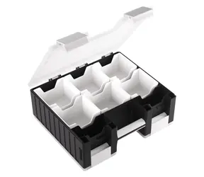 GAMEGENIC Box na karty Game Castle černá/bílá/čirá / Sběratelské karty / Obaly a příslušenství