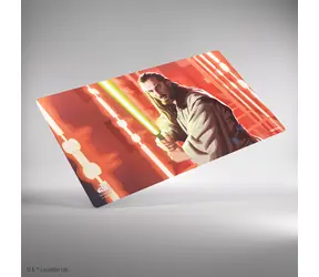 GAMEGENIC Herní podložka SWU Qui-Gon Jin / 610x350 mm / přírodní kaučuk