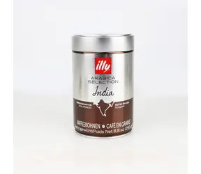 Illy Monoarabica India 250 g / Zrnková káva / 100% Arabica / Plechovka