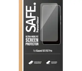 PanzerGlass SAFE černá / Tvrzené sklo / UWF / pro Xiaomi 15T/15T Pro / plně nalepovací