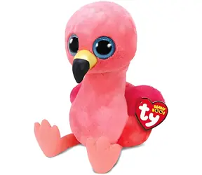 TY Plyšák plameňák Gilda růžový / 15 cm