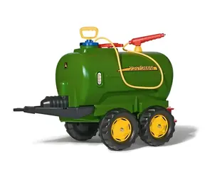 ROLLY TOYS Vlečka za traktor John Deere - cisterna / Doplněk k šlapacímu traktoru
