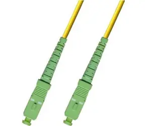 OEM SC/APC-SC/APC 5m žlutý / Optický patch kabel / Duplex / SM 9/125 OS2 / LSZH / 3 mm