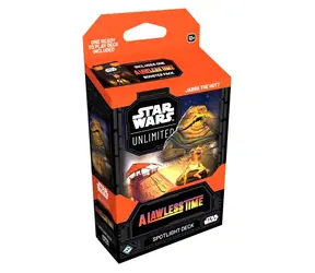 STAR WARS UNLIMITED Spotlight Deck A Lawless Time / 50 karet + booster / Leia Organa vs. Jabba the Hutt