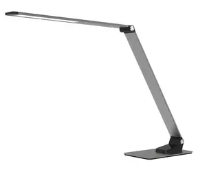 PLATINET PDL509 stříbrná / LED lampička / 10 W / 500 lm / 2800-5700 K / stmívatelné / dotykové / USB