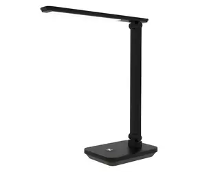 PLATINET PDL6731B černá / LED lampička / 5 W / 200 lm / dotykové stmívání / baterie 6000mAh / USB-C