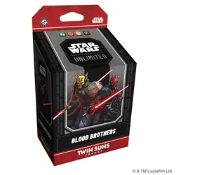 STAR WARS: UNLIMITED Startovní balíček Twin Suns 2026 / 80 karet / pro 3-4 hráče